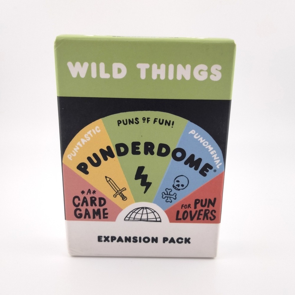 Punderdome Wild Things Expansion Pack: 50 Cards Sealed - Clarkson Potter